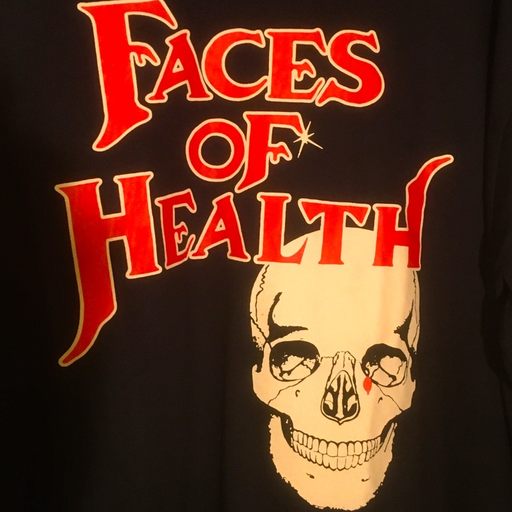 HEALTH Faces of — Long sleeve NWOT